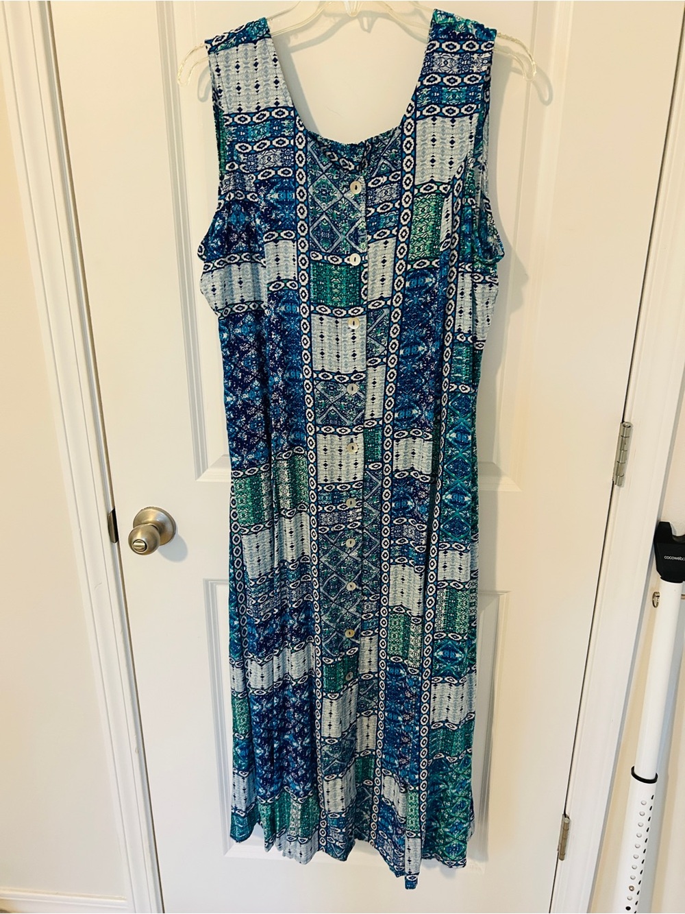Beautiful patchwork maxi dress